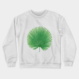 Tropical Leaf Crewneck Sweatshirt